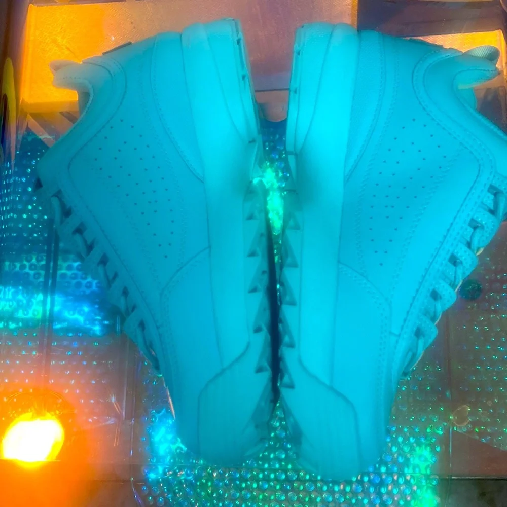 Fila Disruptors 2 leather sneakers, Aruba blue